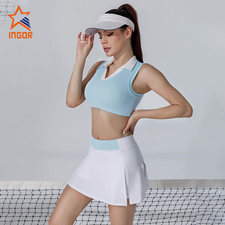 Ingorsports Custom Outfits Wholesale Ladies Tennis Bra Workout Clothes Manufacturer