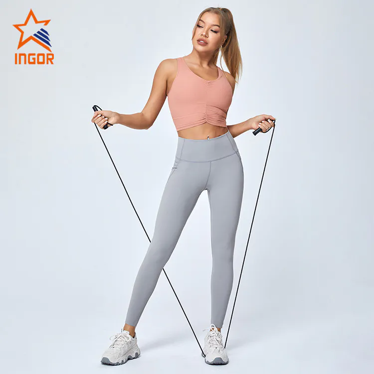 Ingorsports Workout Clothes Manufacturer Custom Women Sports Tight Yoga Legging Pants