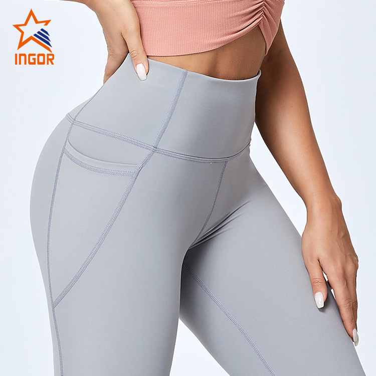INGOR tight running pants women on sale at the gym-2