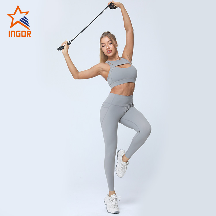Ingorsports OEM Fitness Gym Wear Bra & Legging Workout Custom High