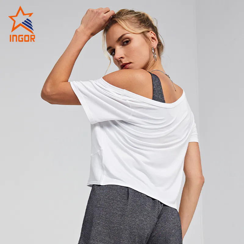 Ingorsports Custom Activewear Women Causal Bra & T-Shirt & Shorts 3 Pieces Set