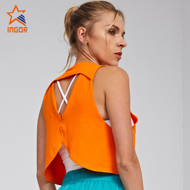 INGOR SPORTSWEAR women yoga tops with high quality for sport-2