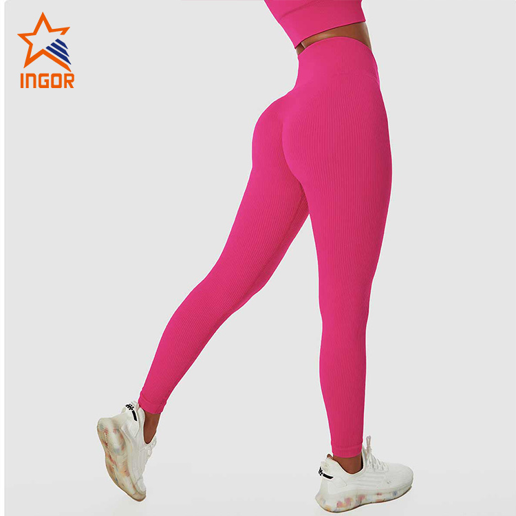 Custom High Waist Workout Tights Women Gym Wear Sports Yoga Pants