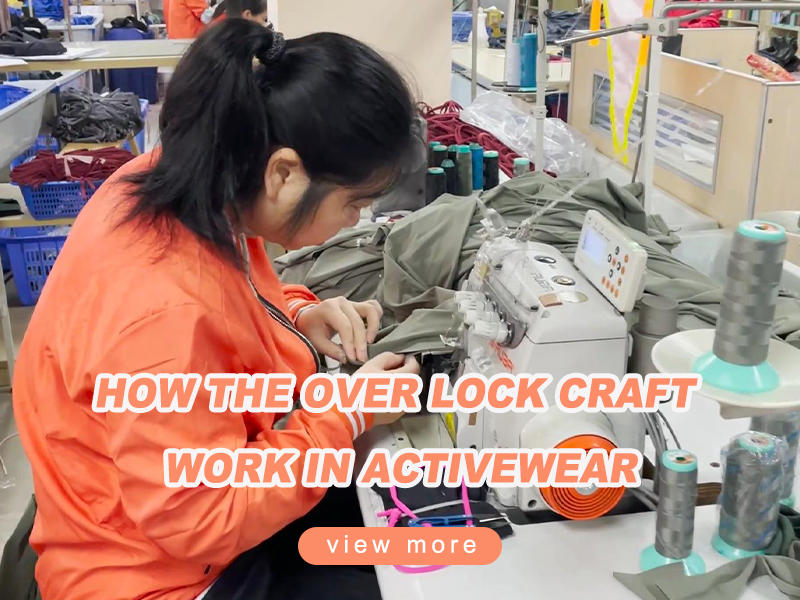 Ingor Sportswear manufacturer | How the overlock craft work in activewear