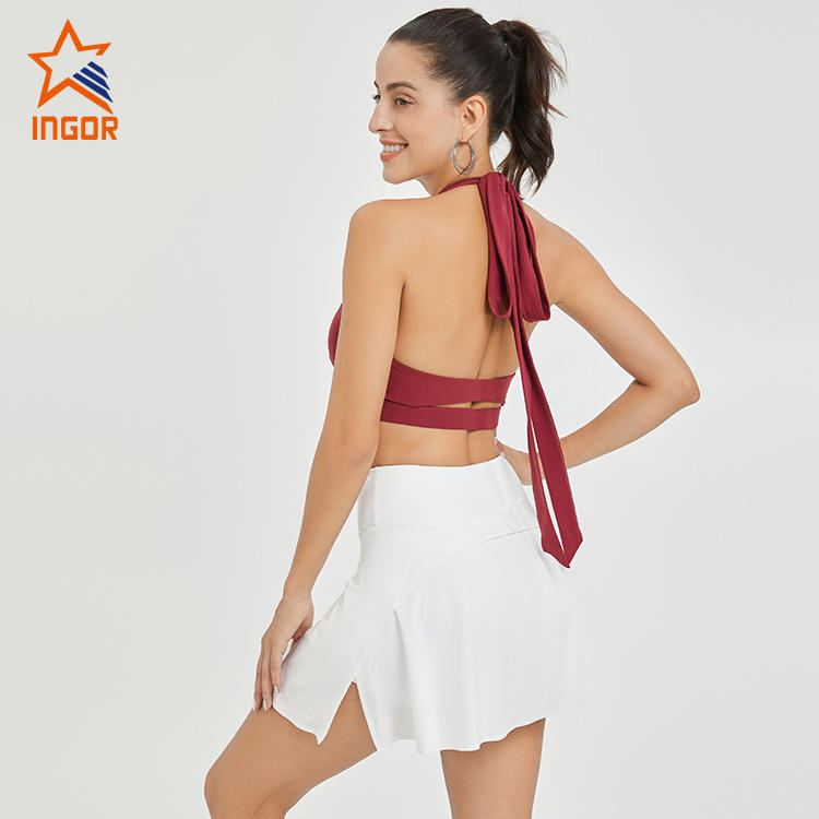 INGOR Sportswear Custom Women Workout Bras With Removable Padding