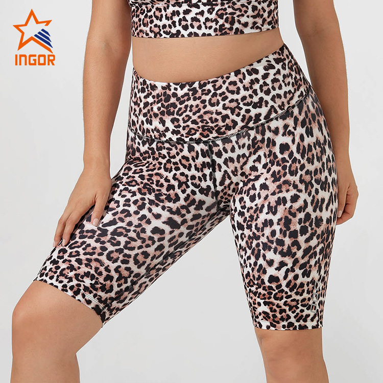 INGOR SPORTSWEAR womens women's compression shorts marketing for yoga-2