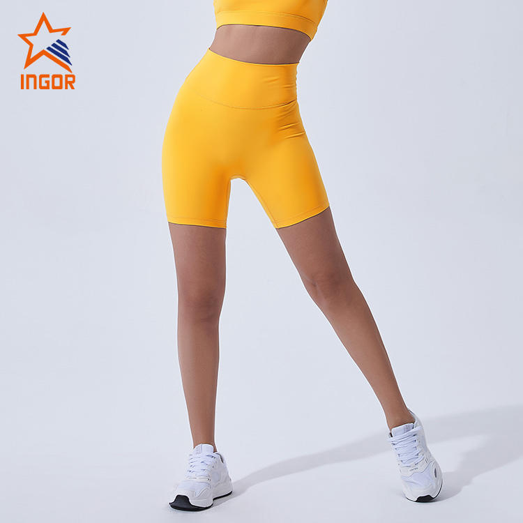 Ingor Sportswear Wholesale Sports Wear China Supplier Women Clothing Biker Shorts