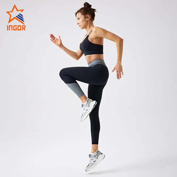 Ingorsports Activewear Custom Gym Apparel Manufacturers Sports Leggings with Recycled and Sustainable Fabric