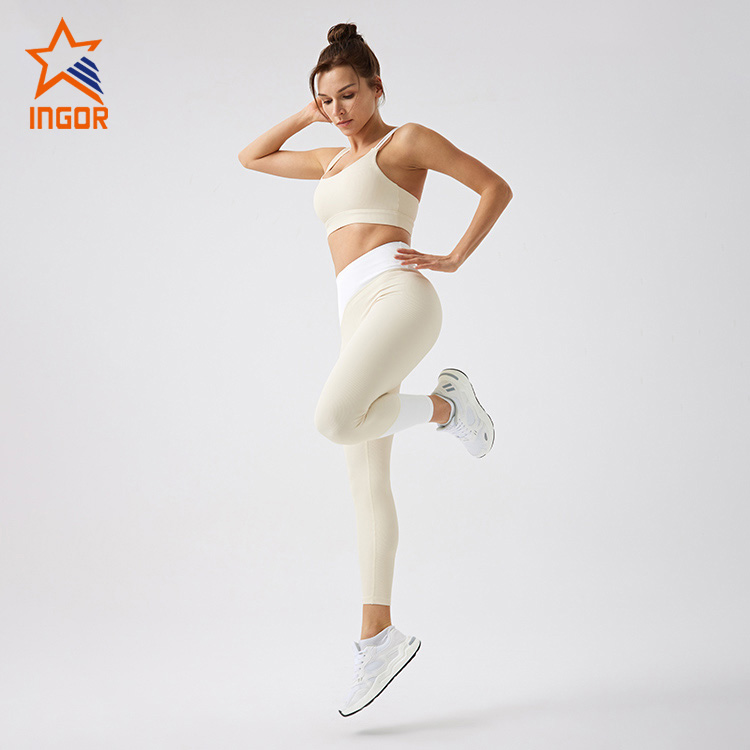 Ingorsports Women Gym Fitness Workout Wear Anti UV/Antibacterial