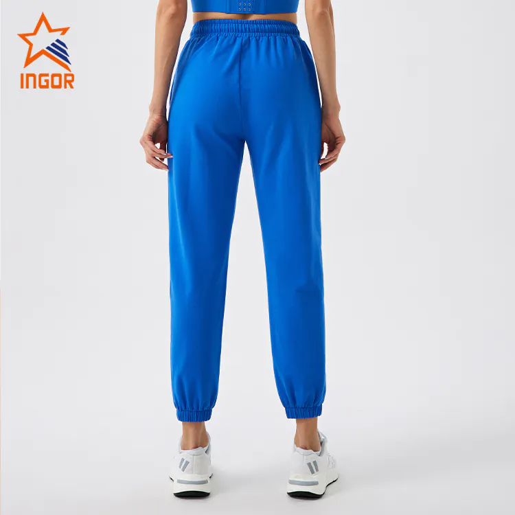 Ingorsports Custom Gym Wear Manufacturers Women High Impact Sports Bra & Jogger Pants Sets