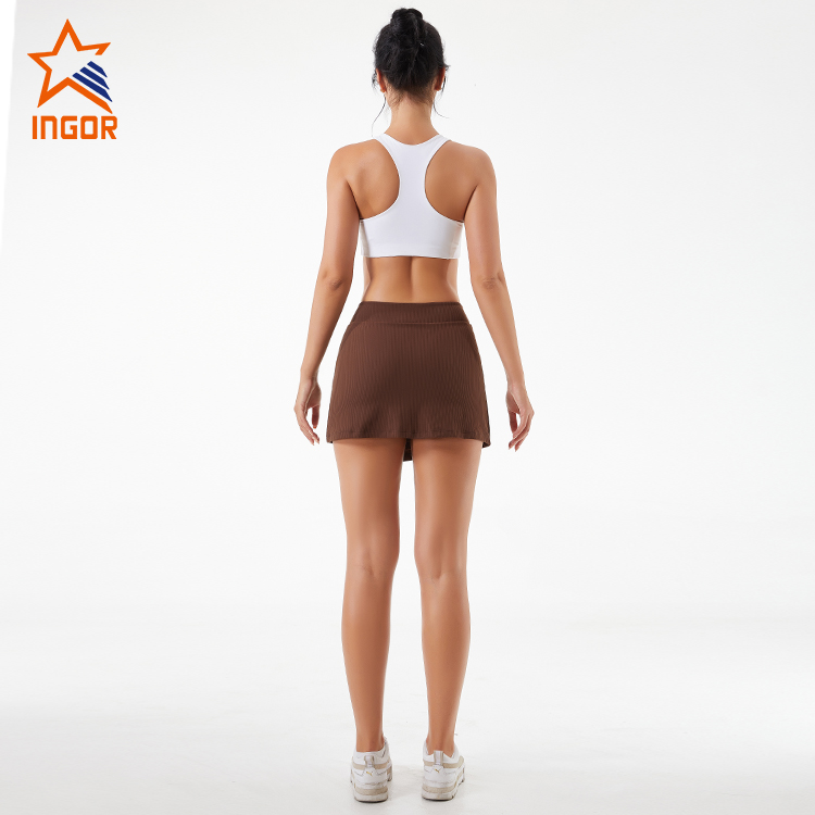 Ingorsports Private Label Activewear Custom Women Tennis Skirt Outfit