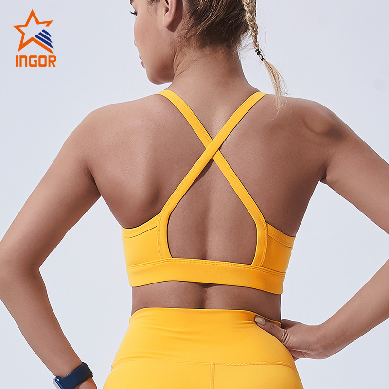 Ingorsports Private Label Activewear Custom Women Workout Clothing Sports Yoga Bra