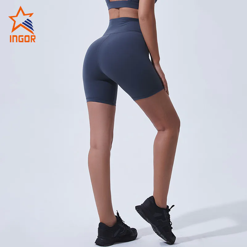 Ingorsports Activewear Vendor Private Label Women Yoga Shorts Manufacturer Custom Service