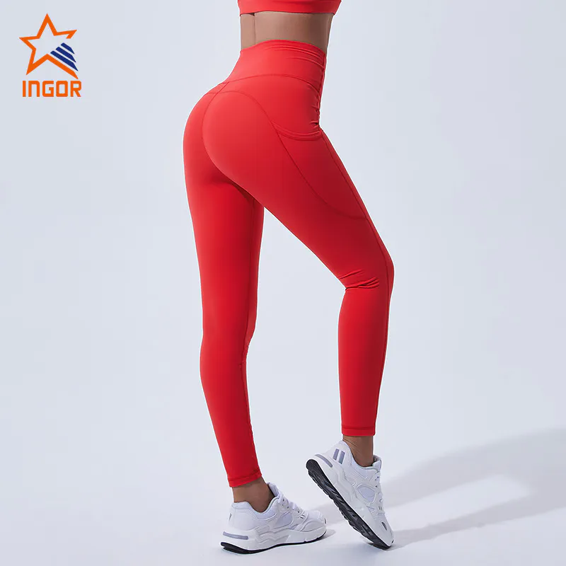 Ingorsports Leggings Wholesale Suppliers Custom Women Activewear Yoga Leggings With Pockets