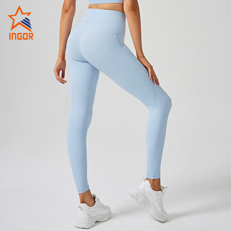 Ingor Sportswear Private Label Activewear Manufacturer Custom Women High Waistband Leggings