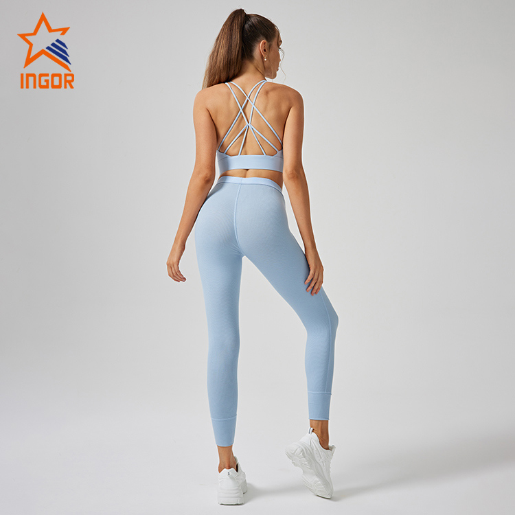 OEM Active Wear Push up Yoga Sports Bra High Waist Leggings Suit Wholesale  Women Yoga Set - China Yoga Set and Sports Wear price