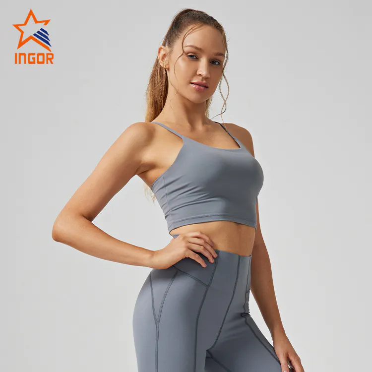 Ingorsports Fitness Clothes Manufacturers Custom Women Recycled Sports Bra