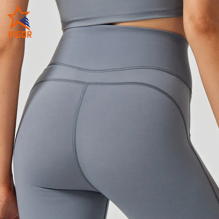 Ingorsports Workout Clothes Manufacturer Women Yoga Pants Flare Leggings