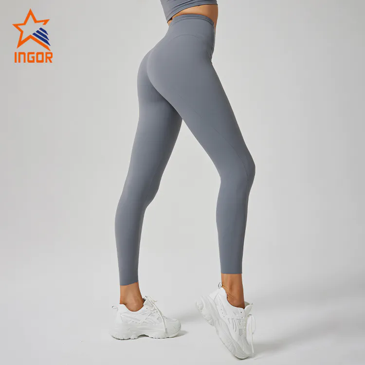 Ingorsports Workout Clothes Manufacturers Women Recycled Leggings Pants
