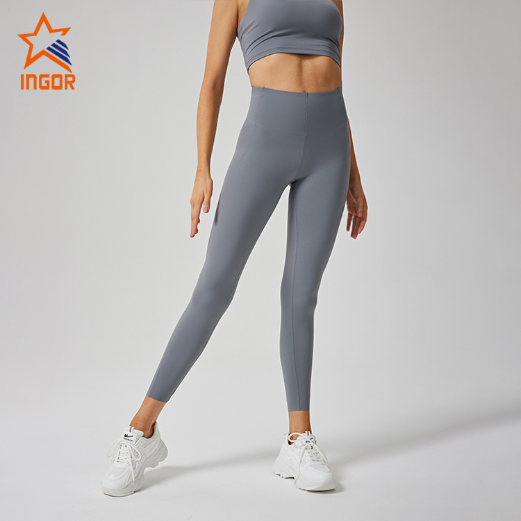 Ingorsports Workout Clothes Manufacturers Women Recycled Leggings Pants