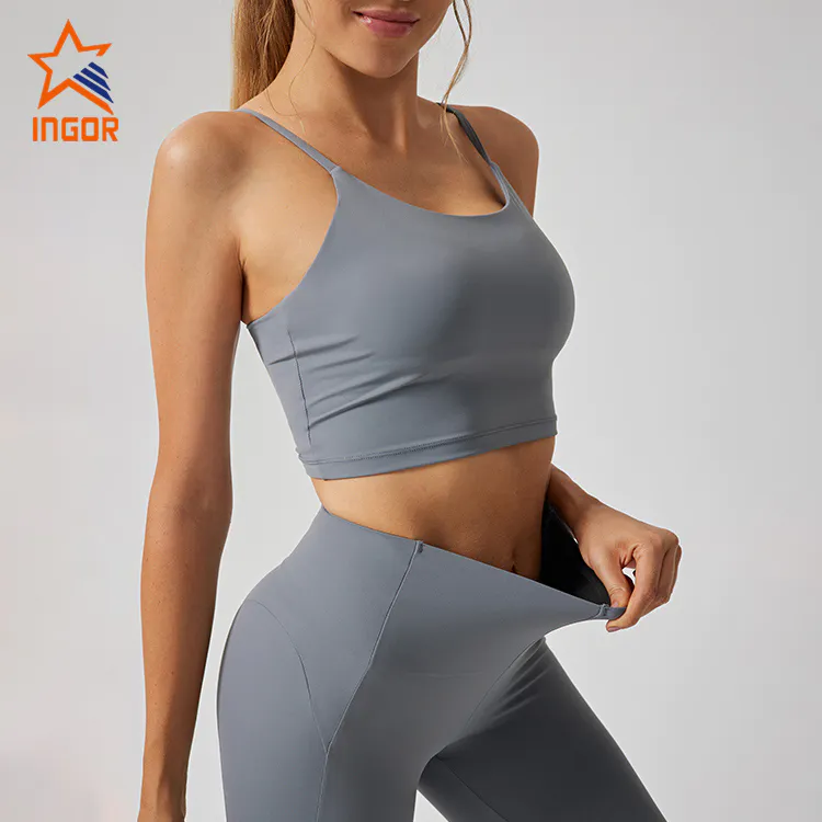 Ingorsports Fitness Wear Suppliers Women Sports Bra & Leggings Yoga Pants Sets