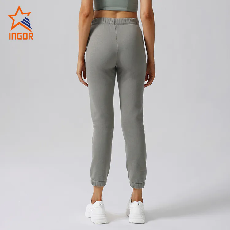 Ingor Sportswear Fitness Wear Suppliers Custom Women Jogger Sweat Pants