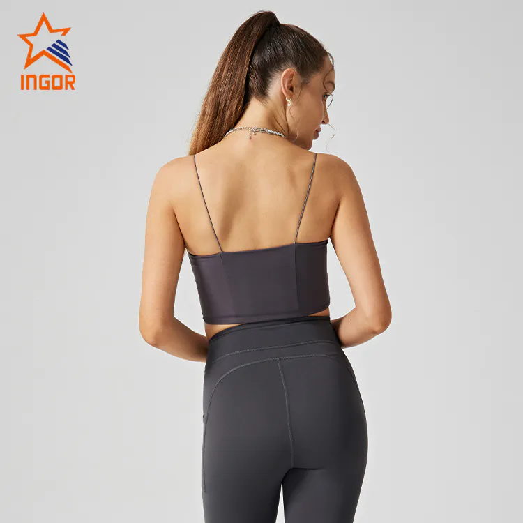 Ingorsports Fitness Clothes Manufacturers Women Sports Bra & Yoga Leggings Pants Set