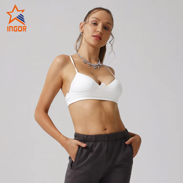 Ingor Sportswear Workout Clothes Manufacturer Custom Women Yoga Bra & Sweatpant Sets