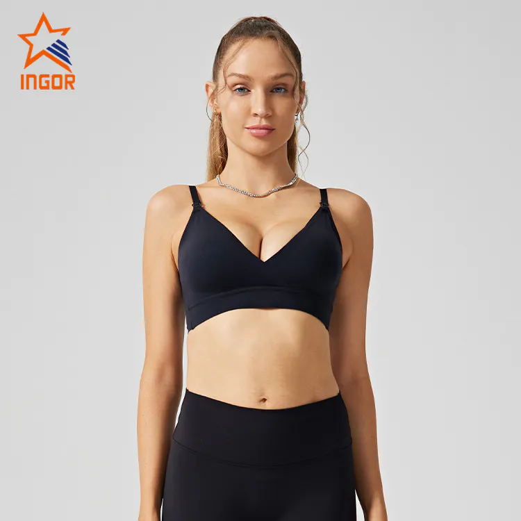 Ingor Sportswear Workout Clothing Manufacturers Women Soft Fit Nursing Bra