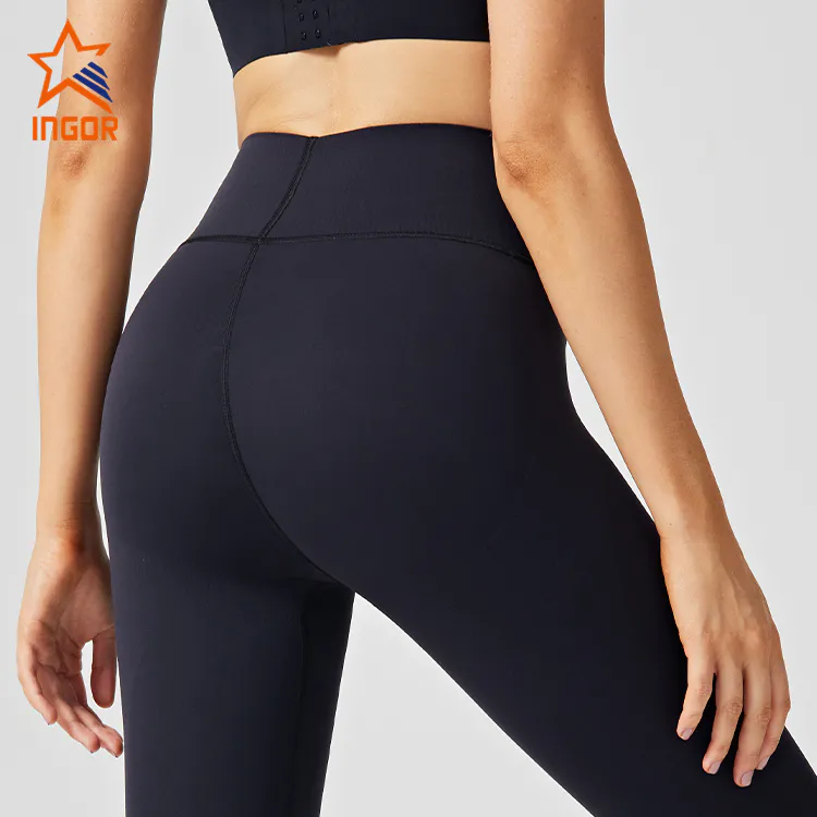Ingor sportswear fitness apparel manufacturers women Tummy Control Butt Lift Yoga Pants
