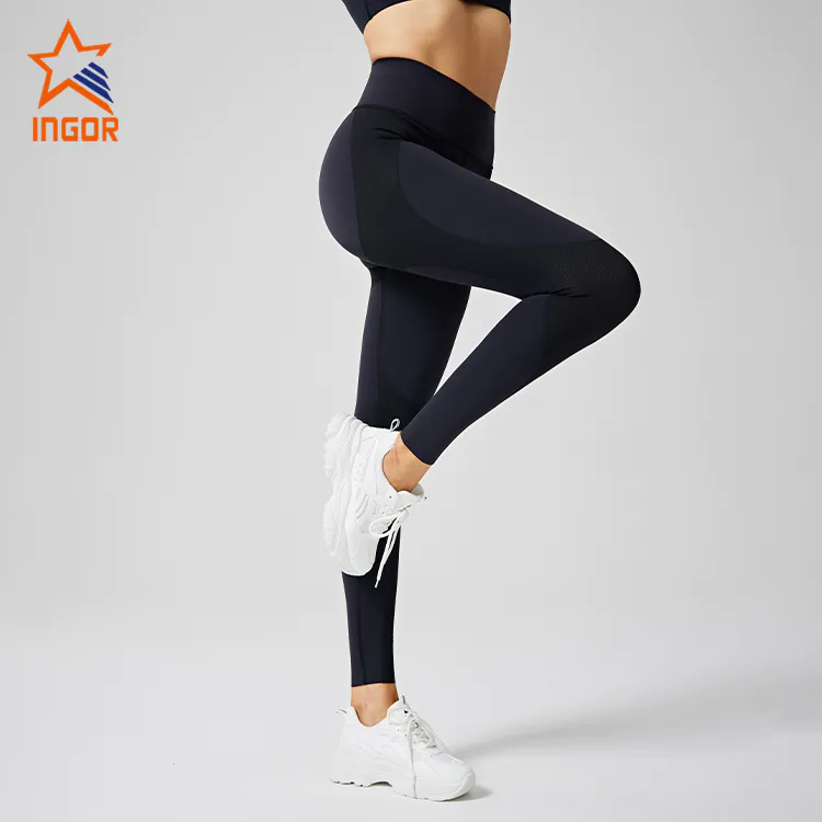 Ingor sportswear fitness apparel manufacturers women Tummy Control Butt Lift Yoga Pants