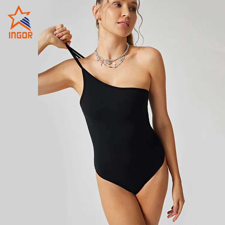 Ingor Sportswear Fitness Clothing Manufacturers Women Sexy Bodysuit Jumpsuit
