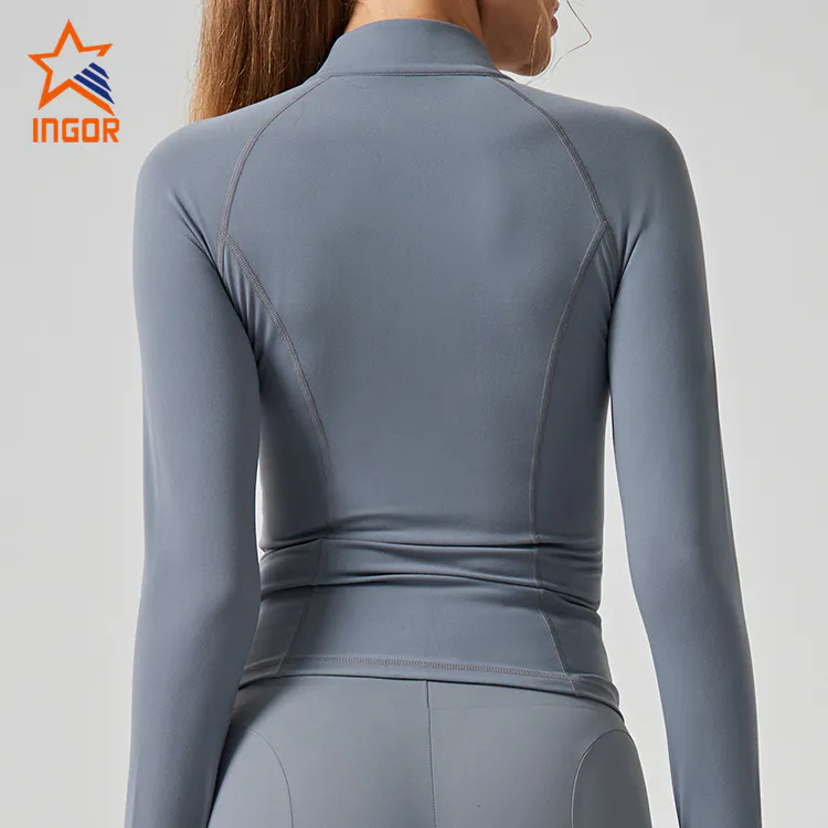 Ingor Sportswear Fitness Clothing Manufacturer Women Sustainable Activewear Jacket