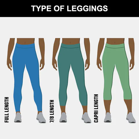 Capri Vs 7/8 Leggings Vs Full-Length Leggings:  What’S The Difference?
