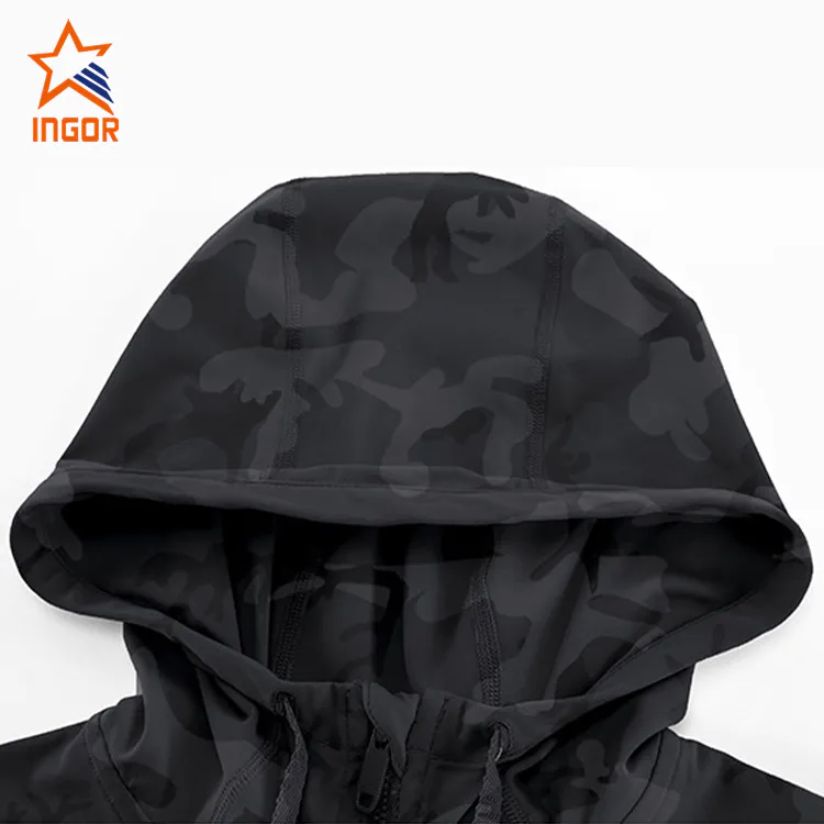 Ingorsports Custom Design Colorblock Breathable Softness Sports Jacket