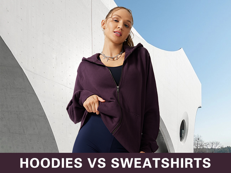 Hoodies versus sweatshirts