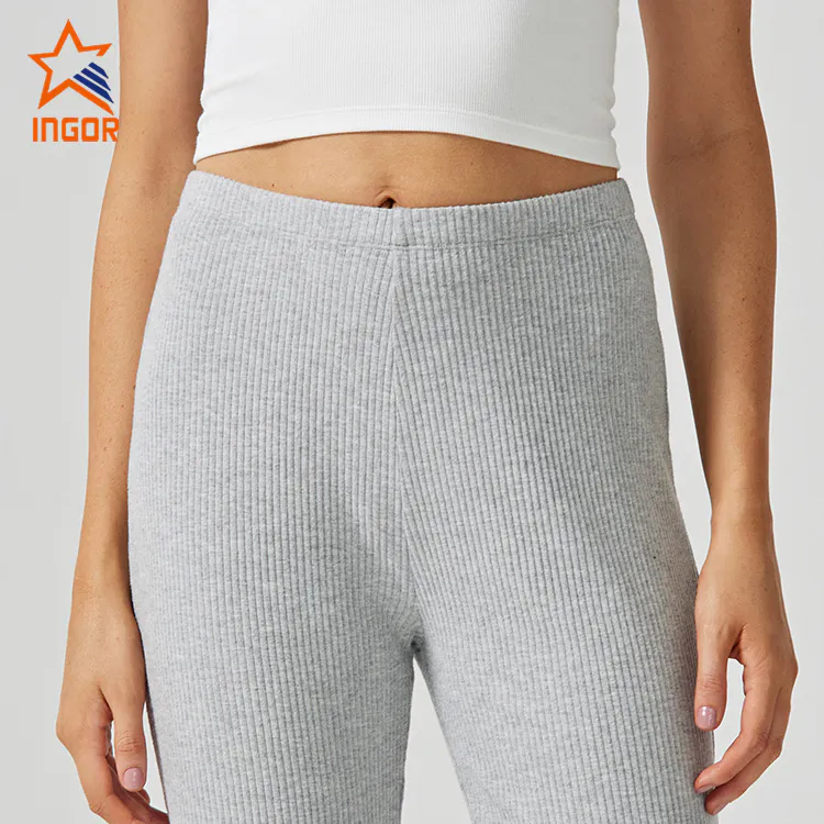 Ingorsports Workout Clothes Supplier Custom Women Wide Leg Pants