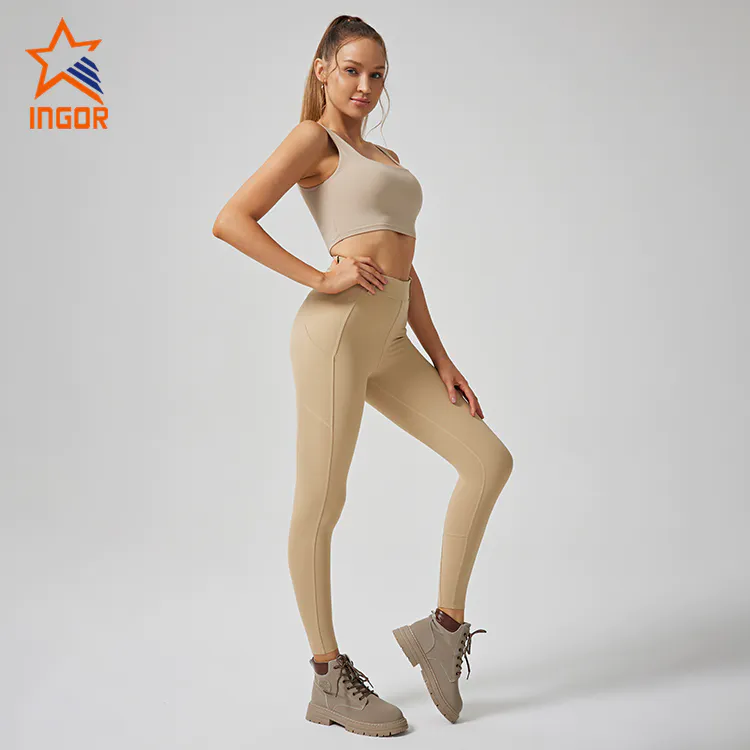 Ingorsports workout clothing manufacturers custom women riding leggings