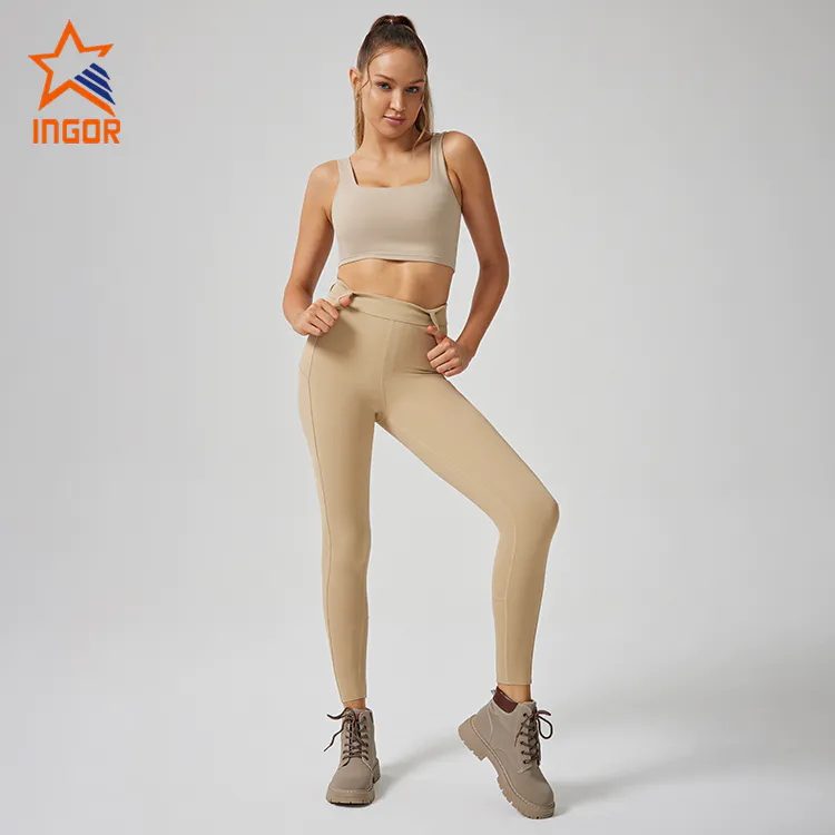 Ingorsports workout clothing manufacturers custom women riding leggings