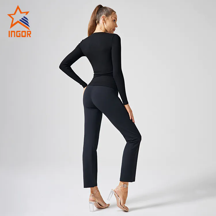 Ingorsports Activewear Apparel Manufacturers Custom Women Premium Fit Casual Trousers
