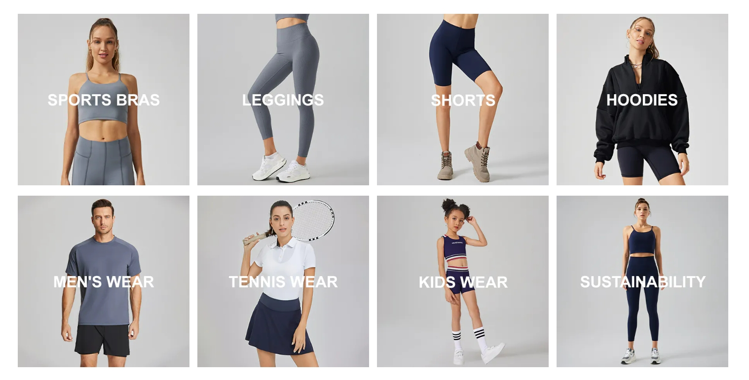 activewear manufacturer in China