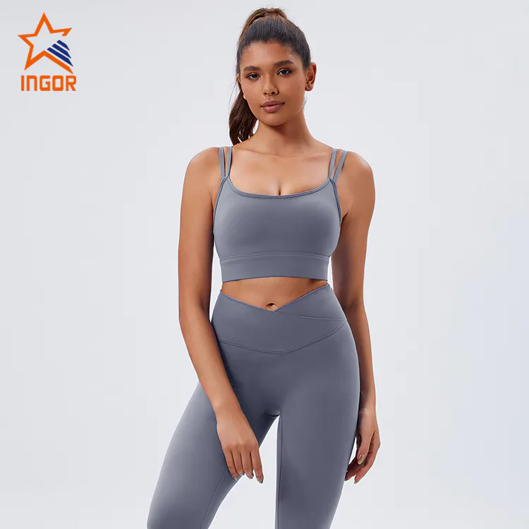 ODM OEM Custom Gym Clothing Manufacturer Recycled Fabric Yoga Sports Bra