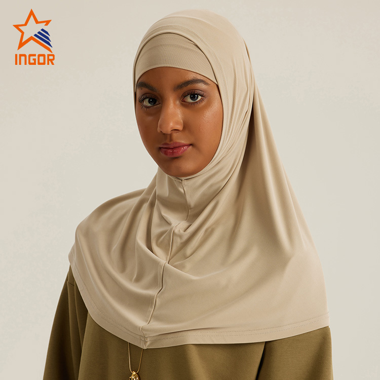Women Musilim Islamic Clothing Ladies 2pc Jersey Hijab