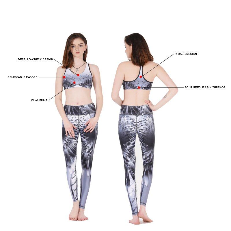 INGOR workout compression sports bra on sale at the gym