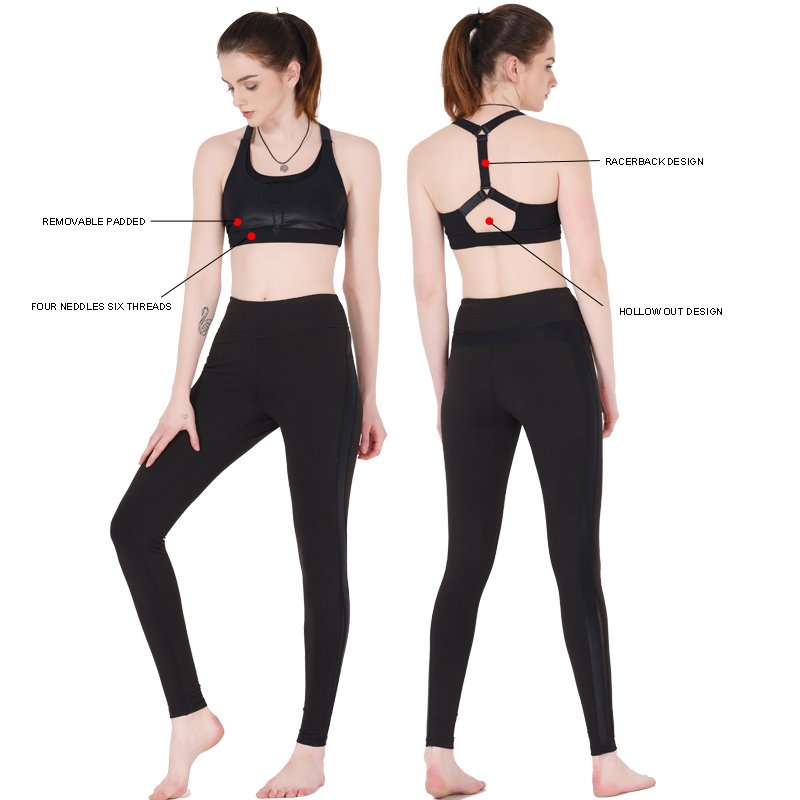INGOR longline ladies running sports bra to enhance the capacity of sports at the gym-1