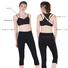 breathable pink and black sports bra quality on sale for women