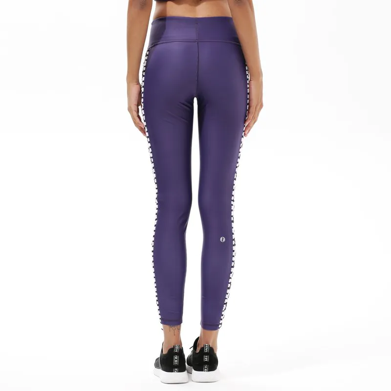 Pantalon de Yoga Spandex Haute Taille Sports Femmes Leggings Y1921P18