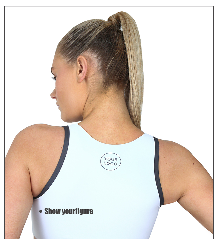 INGOR soft flesh coloured sports bra to enhance the capacity of sports for girls-6