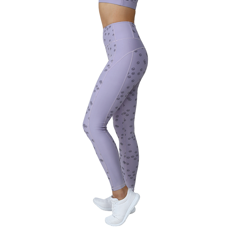 Benutzerdefinierte Polyester Fitness 2 Stück Sublimation Drucken Frauen Yoga Gym Wear Sport BH Leggings Sets