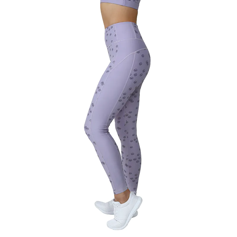 Ingorsports Custom Polyester Fitness 2 Piece Sublimation Print Women Yoga Gym Wear Sports Bra Leggings Sets